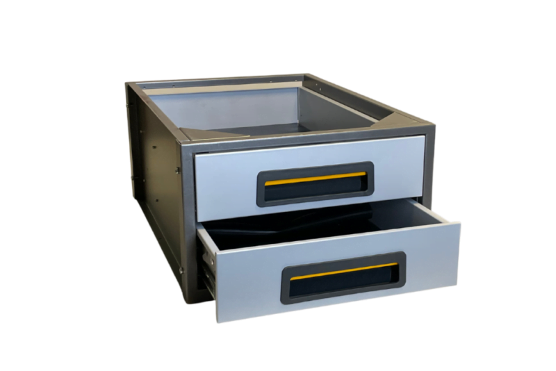 Dobbeltbundskuffe 430x600x280 (2 komplette skuffer)