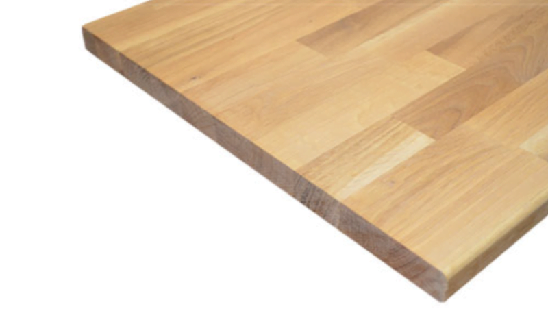 Egetræsplade 850x425